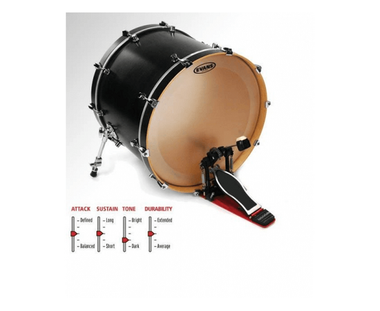 22"  пластик EVANS  BD22GB4C - 41948 за 2637 грн. | 4Club