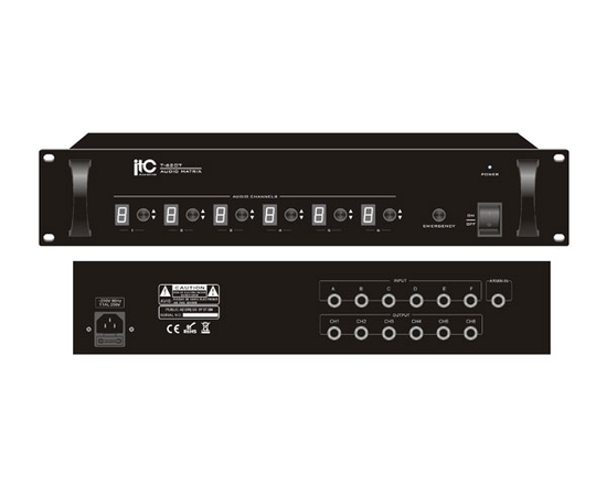 Аудиоматрица ITC Audio T-6207 - 41790 за 15397 грн. | 4Club