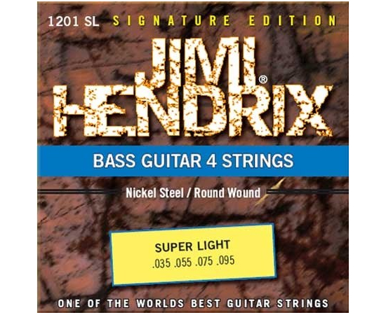 Струны для бас-гитары JIMI HENDRIX 1201 SL - 42026 за 0 грн. | 4Club