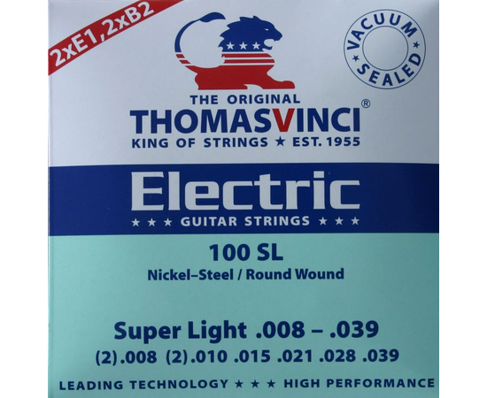 Струны для электоргитары THOMASVINCI 100SL - 42901 за 0 грн. | 4Club