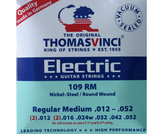 Струны для электоргитары THOMASVINCI 109 RM - 42905 за 0 грн. | 4Club