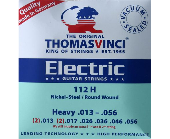 Струны для электоргитары THOMASVINCI 112 H - 42909 за 0 грн. | 4Club