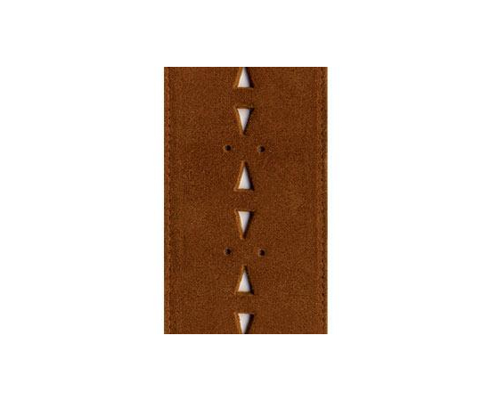 Ремень гитарный кожаный с перфорацией, цвет коричневый - 43921 за 0 грн. | 4Club