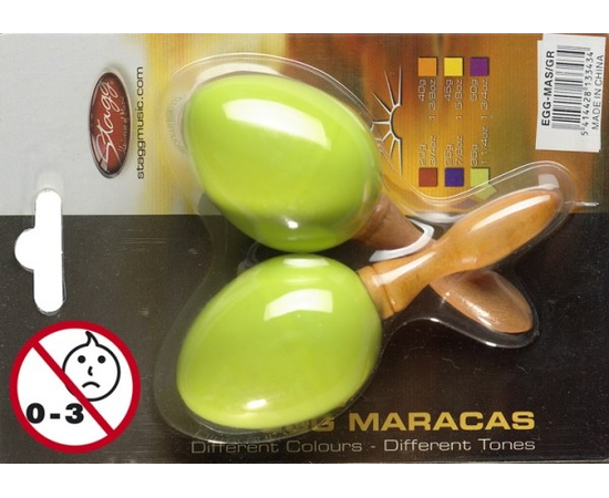 Маракасы Stagg EGG-MA S/GR - 47538 за 0 грн. | 4Club
