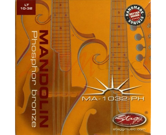 Струны для мандолины Stagg MA-1032-PH - 50884 за 0 грн. | 4Club