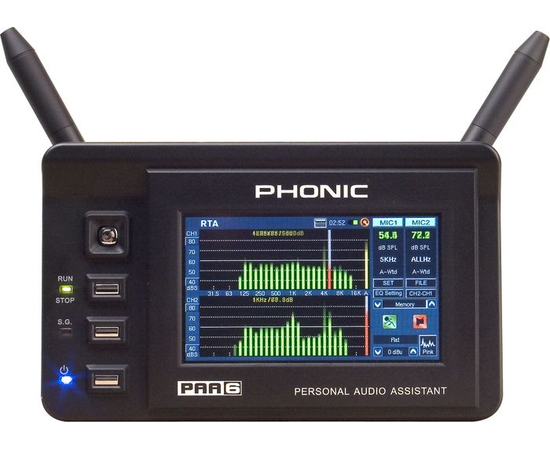 Анализатор спектра Phonic PAA-6 - 52891 за 0 грн. | 4Club