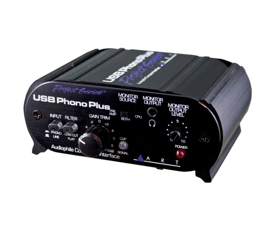 Предусилитель ART USB Phono Plus v2 - 53703 за 0 грн. | 4Club