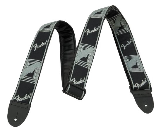 Гитарный ремень FENDER 2" MONOGRAMMED BLACK/LIGHT GREY/DARK GREY STRAP - 53851 за 0 грн. | 4Club