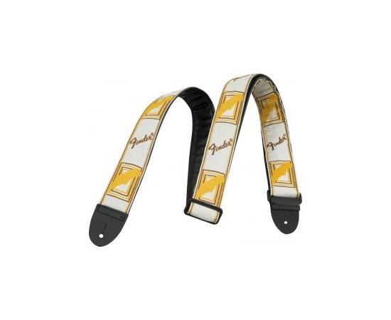 Гитарный ремень FENDER 2" MONOGRAMMED WHITE/BROWN/YELLOW STRAP - 53854 за 1133 грн. | 4Club