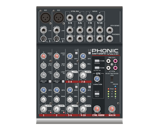 Микшерный пульт Phonic AM 105 FX - 52975 за 0 грн. | 4Club