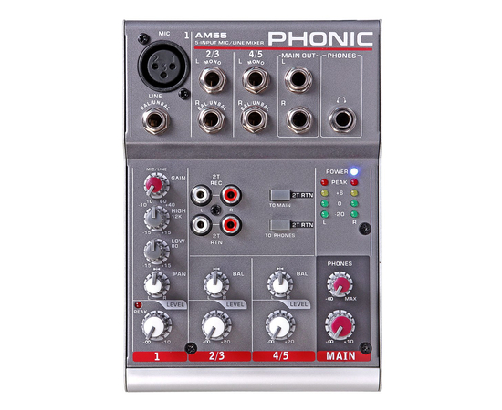 Микшерный пульт Phonic AM 55 - 53002 за 0 грн. | 4Club