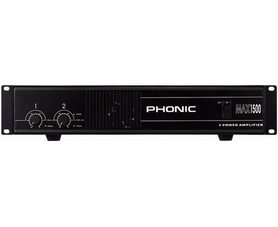 Усилитель мощности Phonic MAX 1500 - 53029 за 0 грн. | 4Club