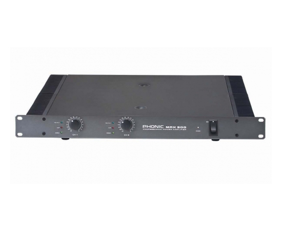Усилитель мощности Phonic MAX 500 (v9) - 53036 за 0 грн. | 4Club