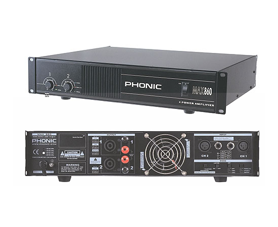 Усилитель мощности Phonic MAX 860 - 53038 за 0 грн. | 4Club
