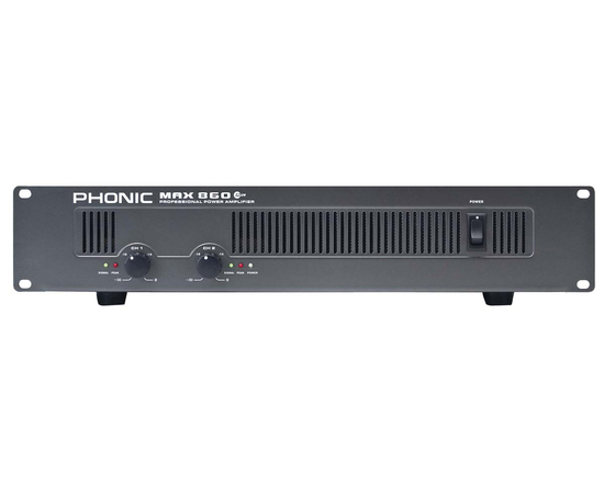 Усилитель мощности Phonic MAX 860 PLUS (v10) - 53037 за 0 грн. | 4Club