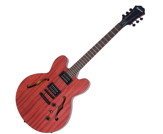 Полуакустическая гитара EPIPHONE DOT STUDIO WORN CHERRY BLACK HARDWARE - 53779 за 0 грн. | 4Club