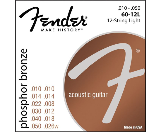 Струны Fender 60-12L - 54231 за 0 грн. | 4Club