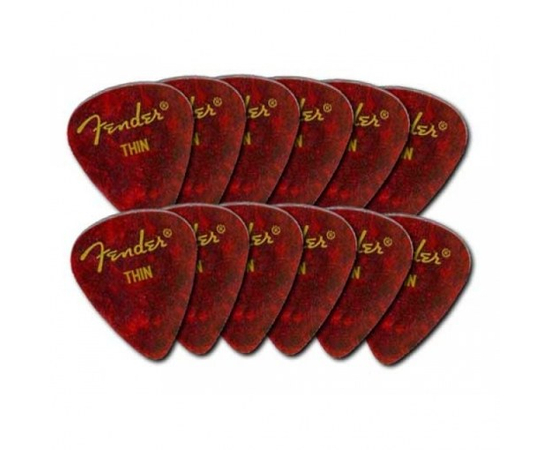 Набор медиаторов Fender 351 CLASSIC CELLULOID SHELL THIN 098-0351-700 - 54024 за 0 грн. | 4Club