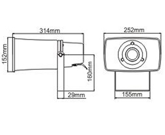 Рупор L-Frank Audio H-20RT, 20Вт