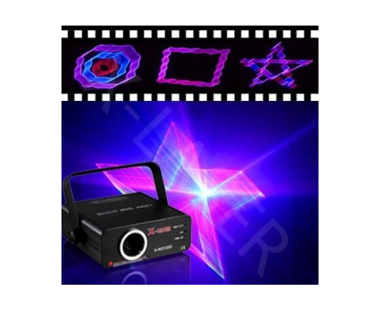 Лазер X-Laser RGB-250-3D с эффектом 3D - 55696 за 0 грн. | 4Club