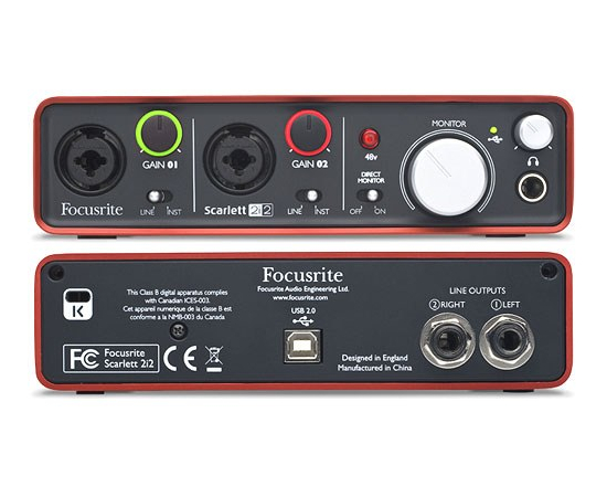 Интерфейс FOCUSRITE SCARLETT 2i2 - 56972 за 0 грн. | 4Club