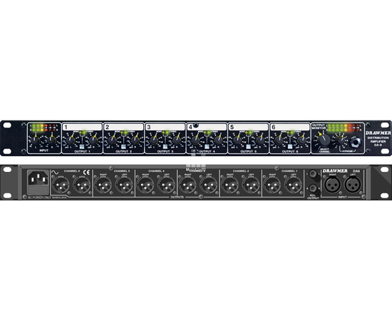 Усилитель-распределитель Drawmer DA6 - 57536 за 0 грн. | 4Club