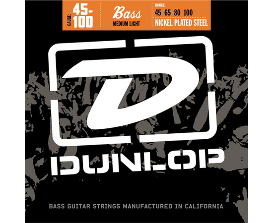Струны для бас-гитары Dunlop DBN1504 Nickel Medium Light Set - 57863 за 0 грн. | 4Club