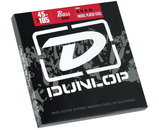 Струны для бас-гитары Dunlop DBN2014 Nickel Medium Set - 57864 за 0 грн. | 4Club