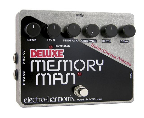 Педаль Electro-Harmonix Deluxe Memory Man - 58021 за 0 грн. | 4Club