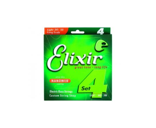 Струны для бас-гитары Elixir 4S NW M L - 58176 за 0 грн. | 4Club