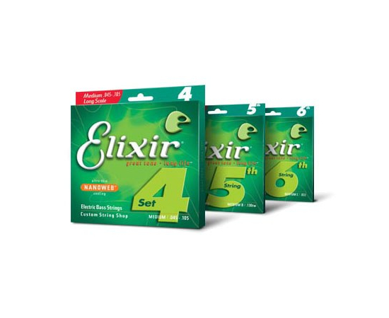 Струны для бас-гитары Elixir 6S NW M L - 58182 за 0 грн. | 4Club