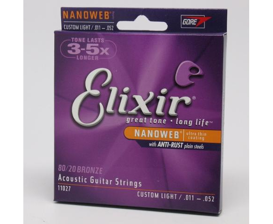 Струны для акустической гитары Elixir AC NW L - 58146 за 1054 грн. | 4Club