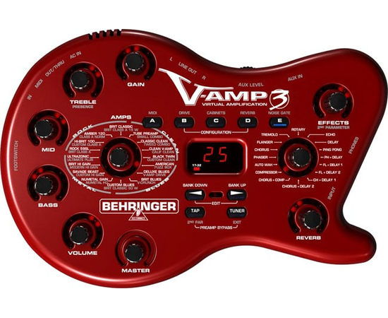 Гитарный процессор Behringer V-AMP3 - 59221 за 0 грн. | 4Club