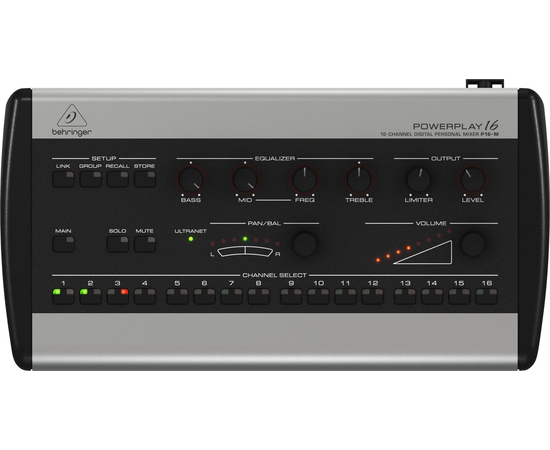 Цифровой микшерный пульт BEHRINGER Powerplay P16-M - 59314 за 16766 грн. | 4Club