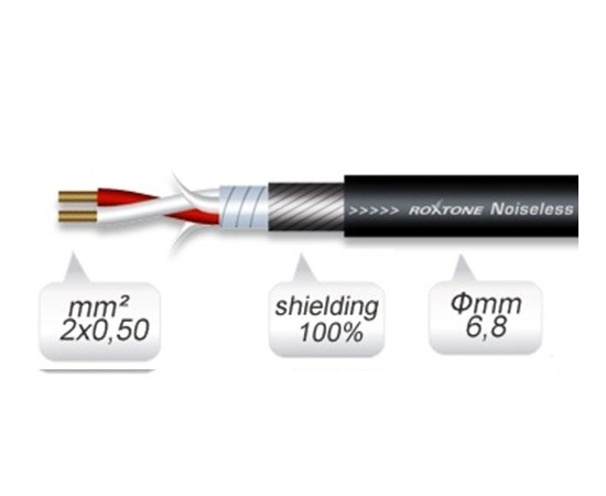 Микрофонный кабель симметричный ROXTONE MC022 -BK - 60028 за 7695 грн. | 4Club