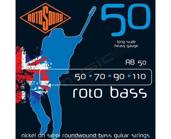 Струны для бас-гитар Rotosound RB50 - 62041 за 0 грн. | 4Club