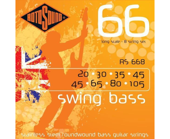 Струны для бас-гитар Rotosound RS668 - 62049 за 0 грн. | 4Club