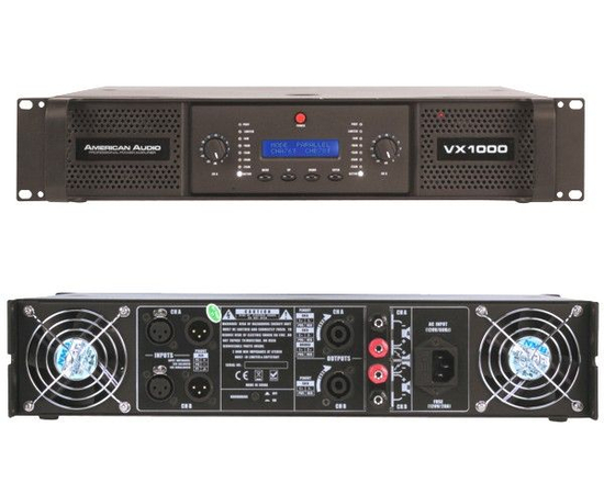 Усилитель мощности American Audio VX-1000 - 62818 за 0 грн. | 4Club