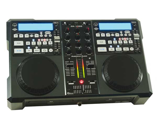 Сдвоенный CD/MP3 проигрыватель с микшерным пультом American Audio CK-1000 MP3 - 62712 за 0 грн. | 4Club