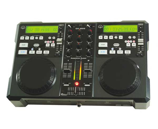 Сдвоенный CD/MP3 проигрыватель с микшерным пультом American Audio CK - 800 MP3 - 62711 за 0 грн. | 4Club