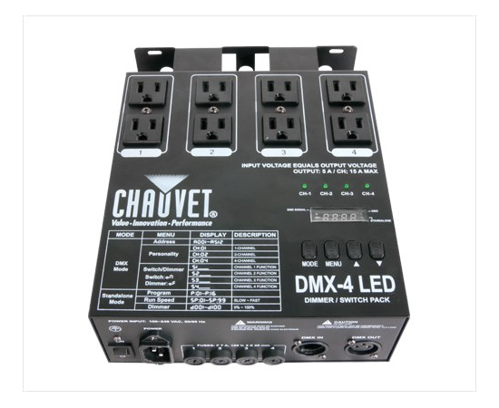 Диммер CHAUVET DMX4LED (SH)