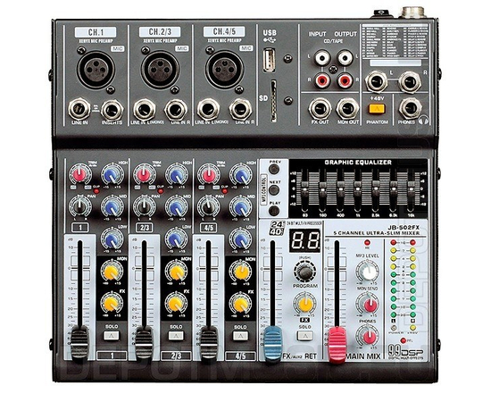 Микшерный пульт JB sound JB502FX - 66948 за 0 грн. | 4Club