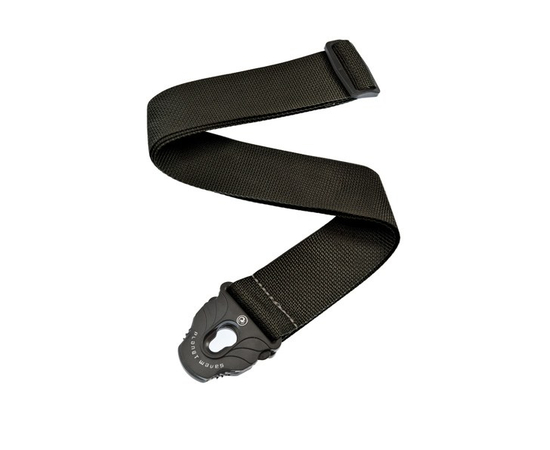 Ремінь PLANET WAVES PWSPL200 Planet Lock Guitar Strap, Polypropylene, Black, image 