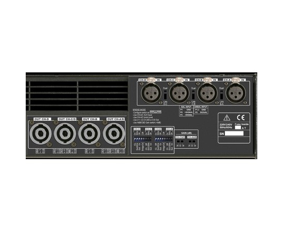 Усилитель мощности RAM Audio S-4044 - 71076 за 0 грн. | 4Club
