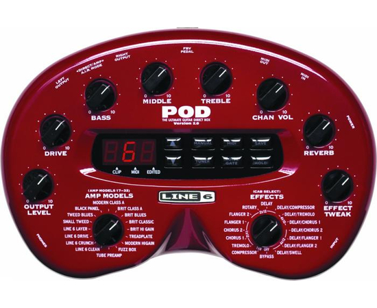 Процессор гитарный LINE6 POD2.0 - 43102 за 0 грн. | 4Club