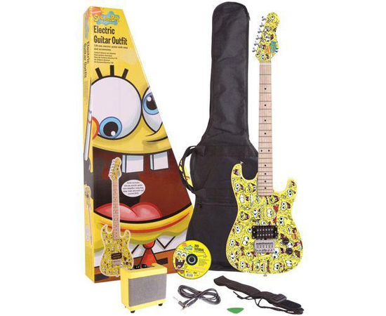 Электрогитара для детей в комплекте SpongeBob  SBE78OFT - 73748 за 0 грн. | 4Club