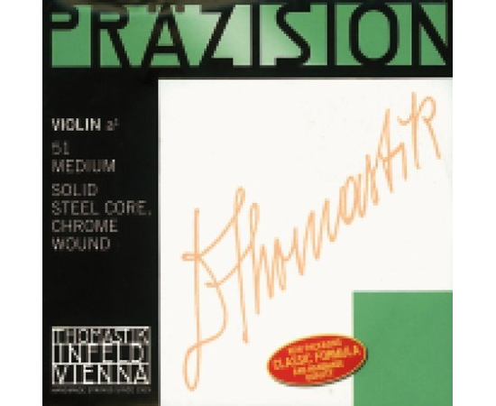 Cтруны для скрипки Gewa Thomastik Precision.Steel solid core Soft 51 633.916 - 73148 за 0 грн. | 4Club