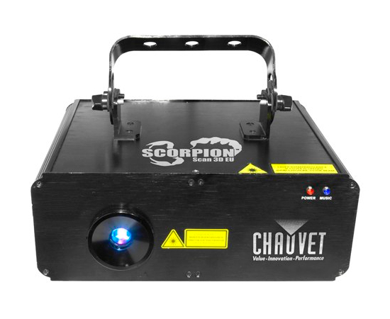 Лазер 3D CHAUVET SCORPION SCAN 3D EU