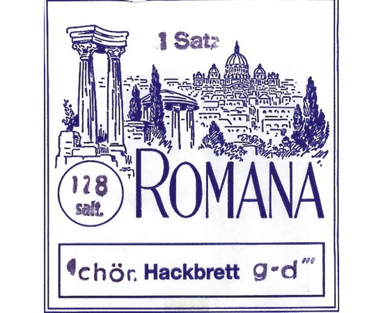 Струны для дульцимера Gewa Romana D20 659.620 - 75429 за 0 грн. | 4Club