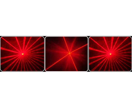 Красный лазер на шаговом двигателе Light Studio LS-S20R